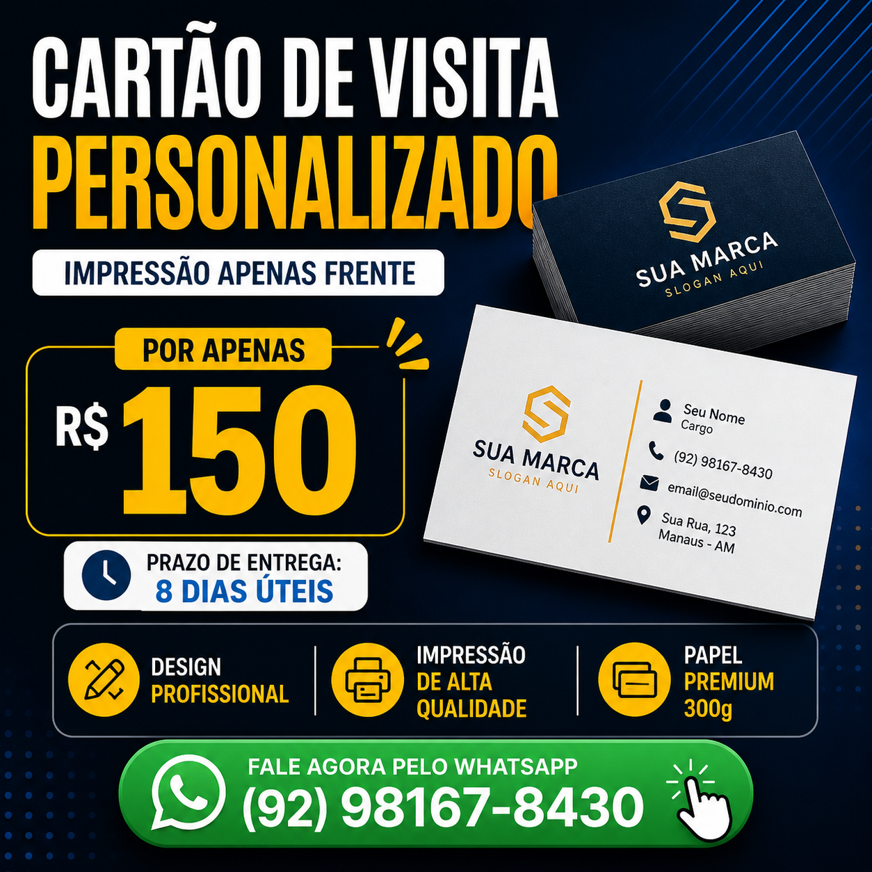 Banner Cartão de Visita